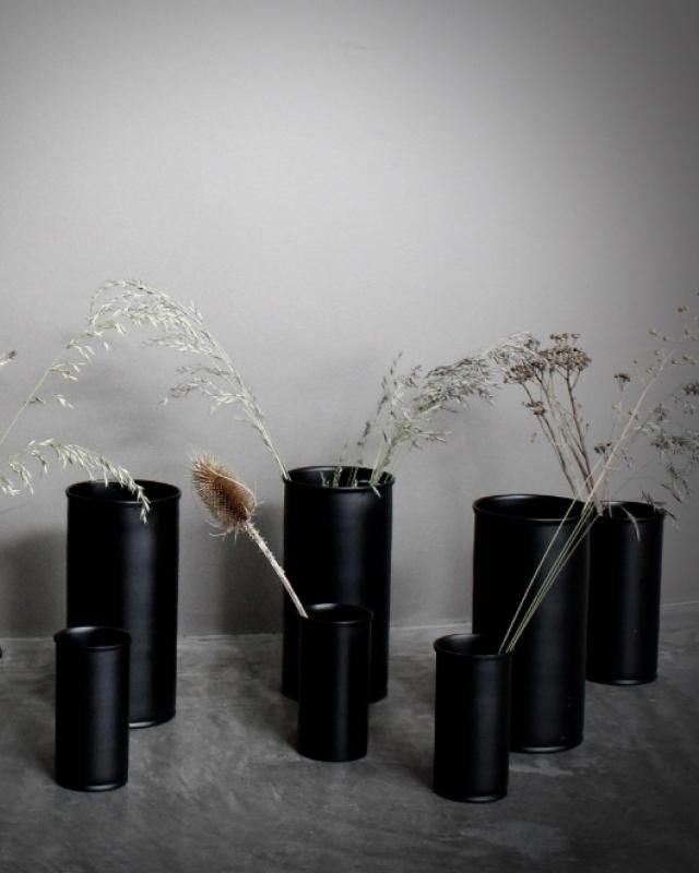 Nordstjerne Genuine vase black - small